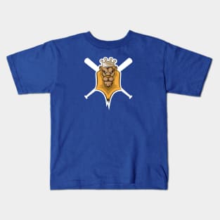 Golden Lion - Royals Mascot Kids T-Shirt